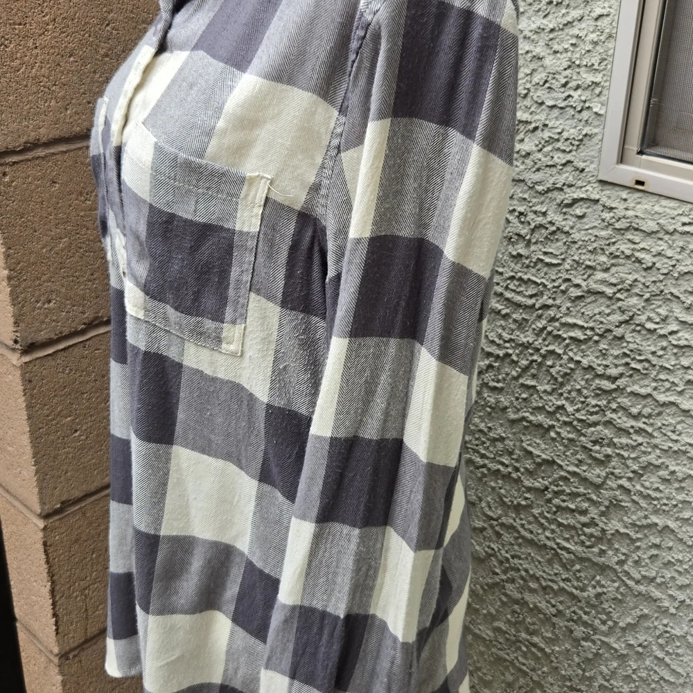 C&C California Grey Flannel Shirt - Picture 5 of 9